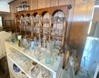 Glass And China Collection, Back Wall Basement