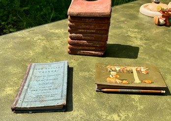 Antique Miniature Shakespeare Books, And Others