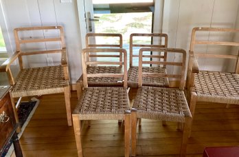 Pier Giulio Magistretti For Cortina Villa, Set Of 6 Chairs