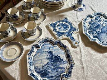 Delft China, 21 Pcs.
