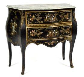 20th C. Marble Top French Commode (CTF30)