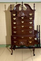 20th C. Cherry Highboy