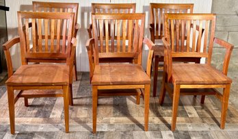 Thomas Moser Cherry Dining Chairs, Set Of Six (CTF40)