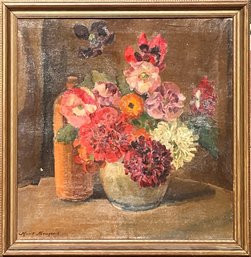 Vintage Marit Norregaard Floral Stilllife
