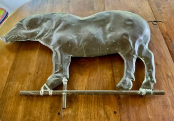 Pig Weathervane