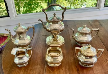 Bailey Banks & Biddle Sterling Silver Tea Coffee Service Set