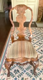 18th C. Queen Anne Walnut Chair (CTF20)