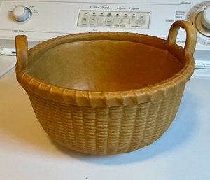 George Davis Ceramic Nantucket Apple Basket, 2 Of 2 (CTF20)