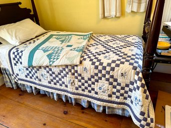 Two Twin Size Coverlets