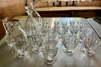 Baccarat Charmes Glassware, 27pcs