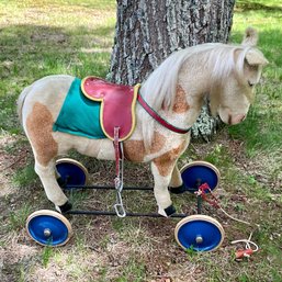 Vintage Steiff Horse Pull Toy