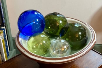 Hand Blown Glass Balls