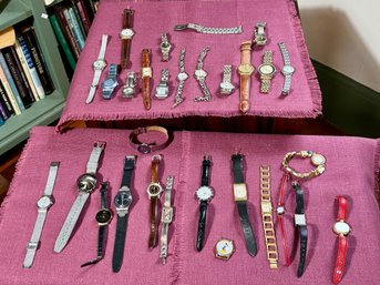 Women's And Mens Watches, 23pcs.