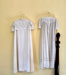 Two Antique Christening Gowns