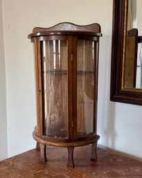 Vintage Small Curio Cabinet