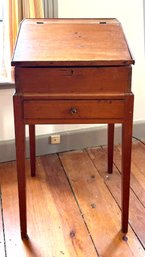 Antique Pine Schoolmasters Desk