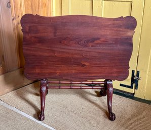 Vintage Tilt Top Tea Table