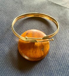 Kalevala Koru Style 14K Gold Bangle Bracelet
