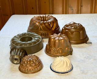 Vintage Molds, 7pcs.