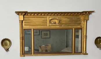 Antique Mantle Mirror