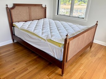 Vintage Cane Panel Queen Bed (CTF60)