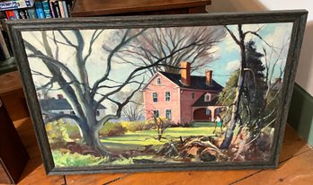 Oil On Canvas Landscape