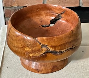 Hand Carved Burl Bowl