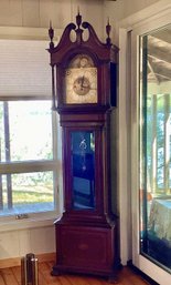 Antique Elliot 9 Tube Grandfather Clock