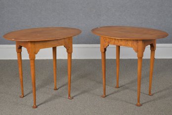 Pr. Eldred Wheeler Maple Tea Tables (CTF20)
