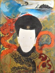 Large Oil On Canvas, Signed Cammath (CTF20)