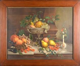 Strobridge & Co. Lithograph, Still Life (CTF200