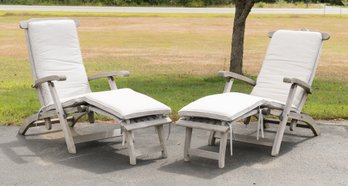 Pr. Kingsley Bate Teak Chaise Lounge (CTF20)