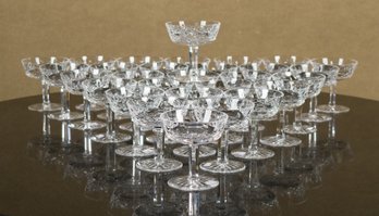 Waterford Crystal Champagne Coupes, Set Of 29 (CTF30)