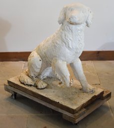 Antique Cast Iron Spaniel, Robert Wood Foundary (CTF80)