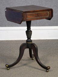 Fine Antique Regency Carved Rosewood Stand (CTF10)