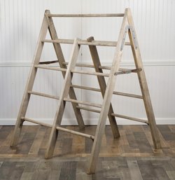 Vintage Maple Folding Quilt Rack (CTF20)