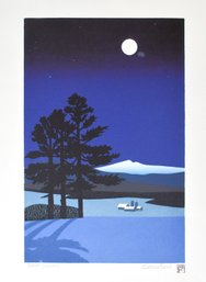 Vintage Sabra Field Giclee Print, Moon Shadow (CTF10)