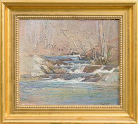 Brian Sweetland Oil On Board, VT Stream (CTF20)