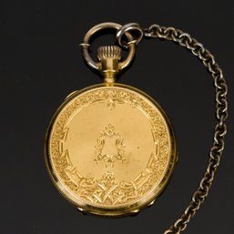 Antique Jules Jaccard Vermeil Pocket Watch (CTF10)