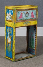 Vintage Folk Art Decorated Cabinet (CTF20)