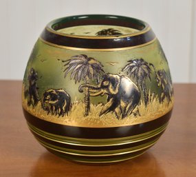 Antique Karlsbad Cameo Glass Moser Vase (CTF10)