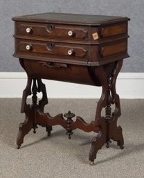 19th C. Walnut Stand (CTF20)