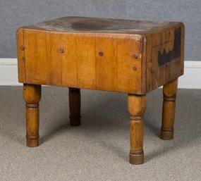 Antique Butchers Block (CTF40)