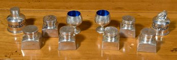 Vintage Sterling Salt Shakers And More (CTF10)