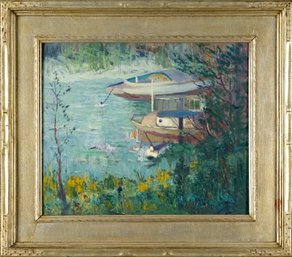 George Louis Berg Oil, The Inlet (CTF20)