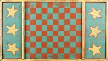 Antique Painted Game Board (CTF20)