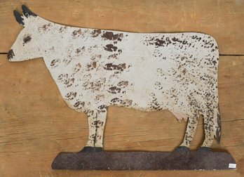 Antique Sheet Metal Cow (CTF20)