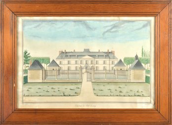 19th C. Drawing, Chateau Du Petit Perray (CTF20)
