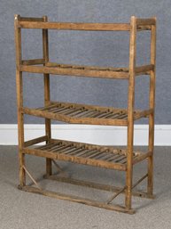 Antique Wooden Shoe Rack (CTF20)