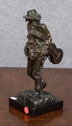 20th C. Rousseau Bronze (CTF10)